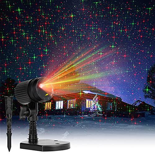 2) Christmas Lights Laser Projector