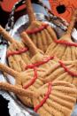 <p>Even the scariest witch would turn sweet for these delicious broom cookies made with peanut butter cookie dough.</p><p><em><a href="https://www.womansday.com/food-recipes/food-drinks/a28860048/broom-cookies-recipe/" rel="nofollow noopener" target="_blank" data-ylk="slk:Get the recipe from Woman's Day »;elm:context_link;itc:0;sec:content-canvas" class="link ">Get the recipe from Woman's Day »</a></em></p>