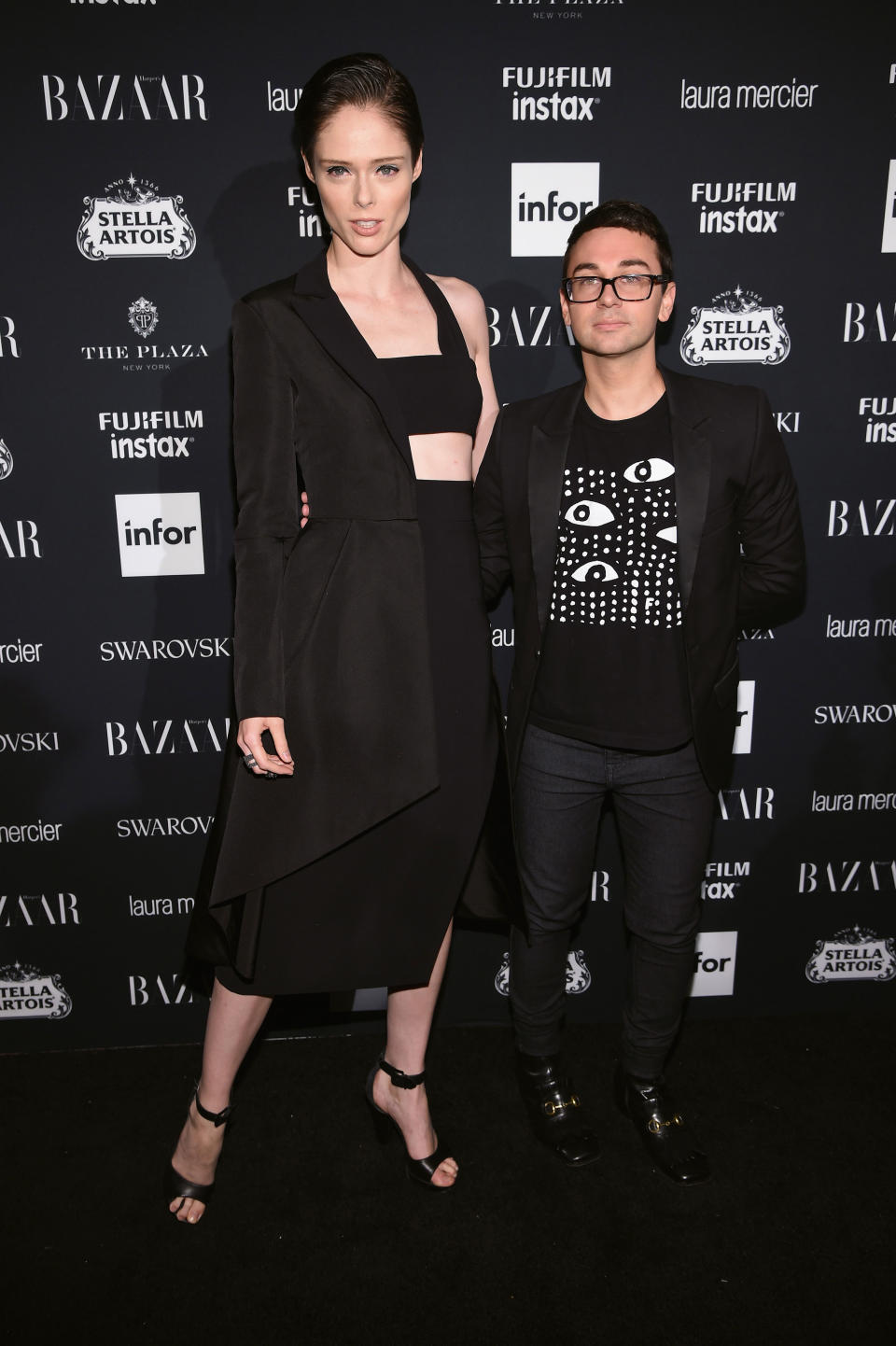 COCO ROCHA AND CHRISTIAN SIRIANO