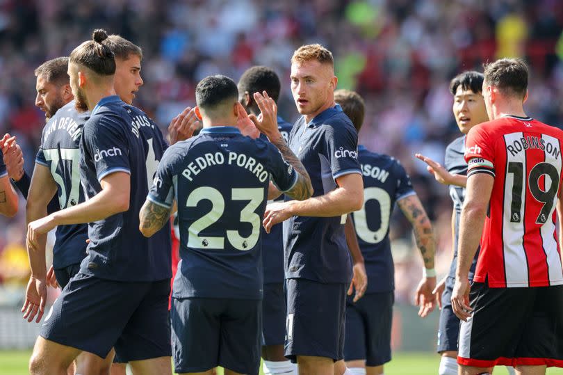 Dejan Kulusevski hit a double in Tottenham's 3-0 win at Sheffield United on Sunday afternoon