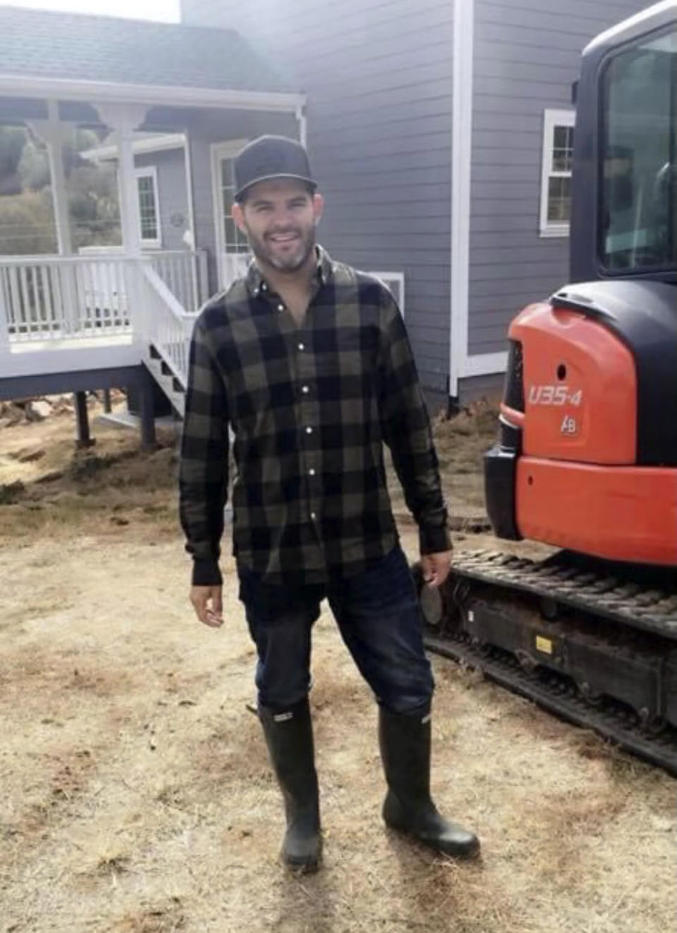 This 2017 photo provided by Sarah Hernandez shows Jesus Hernandez, one of the nine victims of a shooting at a VTA rail yard on Wednesday, May 26, 2021, in San Jose, Calif. Hernandez, 35, could fix anything, loved his hobbies and lived life with zest, according to his family. (Sarah Hernandez via AP)