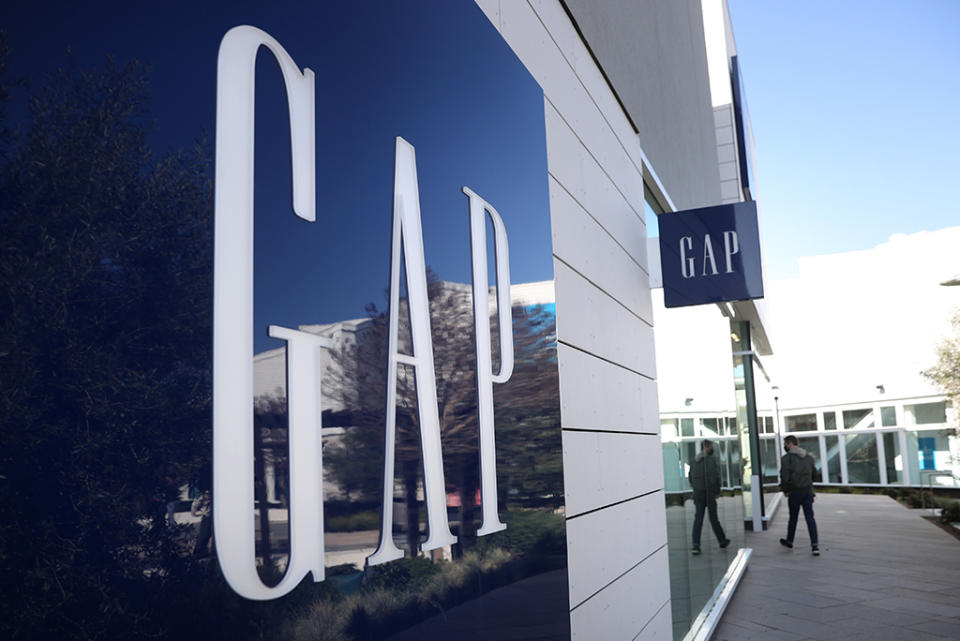 A customer enters a Gap store on March 04, 2021 in Corte Madera, Calif. - Credit: Justin Sullivan / Getty Images