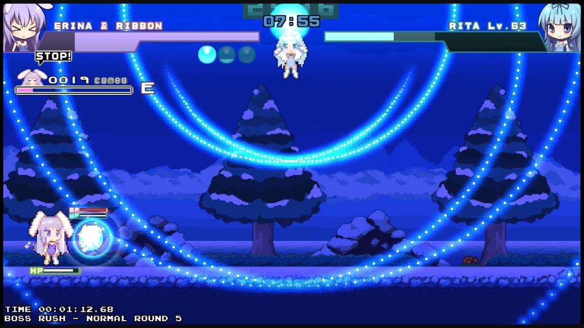 So few metroidvanias have bullet hell sections. <p>CreSpirit</p>