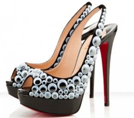 Would you pay $1,600 for Louboutin's covered in googly eyes? Neither would we. 