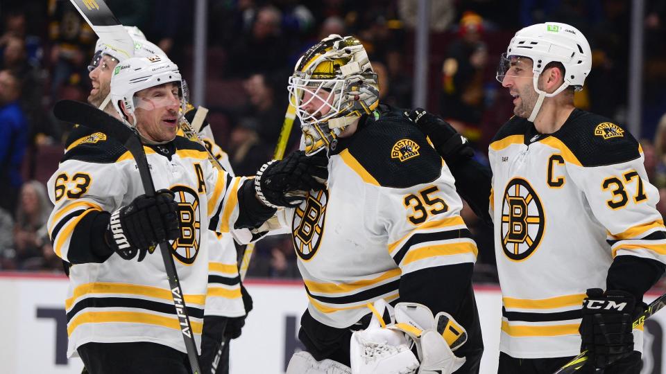 The Boston Bruins may are the most balanced team the NHL has seen in a long time. (Reuters)