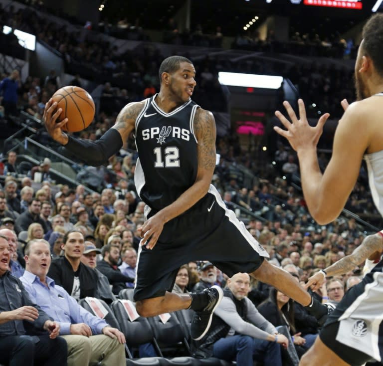 LaMarcus Aldridge scored 19 of his 33 points in the fourth quarter and grabbed 12 rebounds for the Spurs in an 89-75 victory over the injury ravaged Golden State Warriors