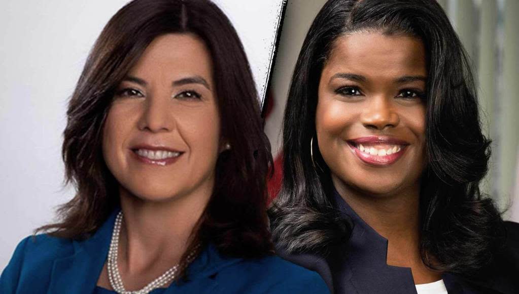 Anita Alvarez and Kim Foxx