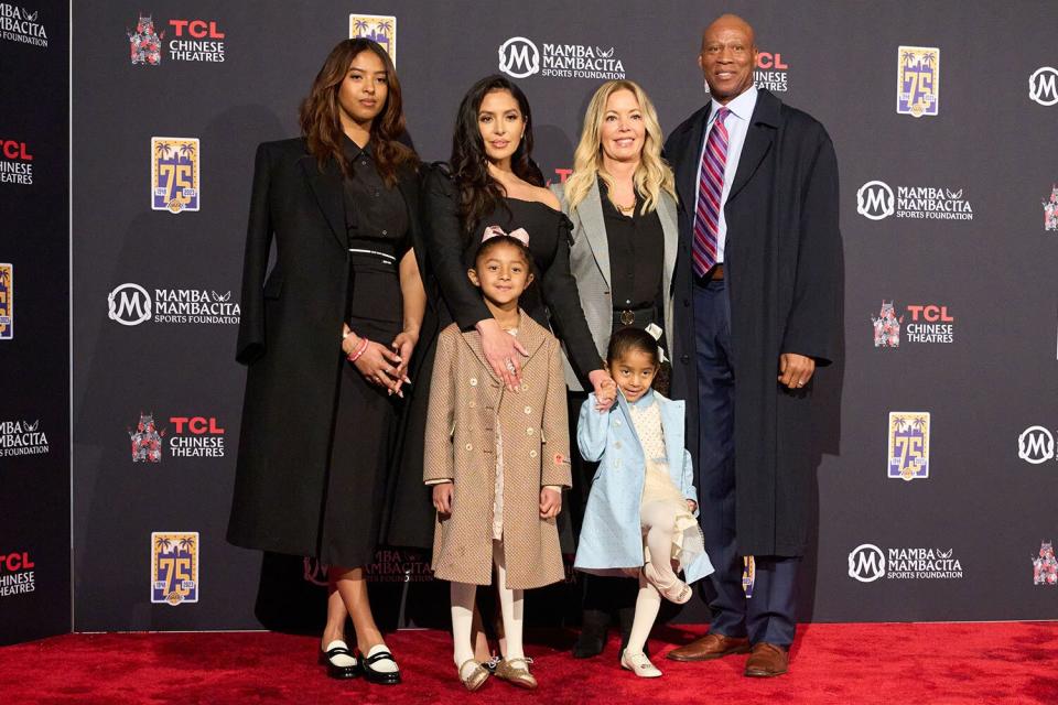 Bryant family unveils Kobe Bryant hand and footprints' in Los Angeles, USA - 15 Mar 2023