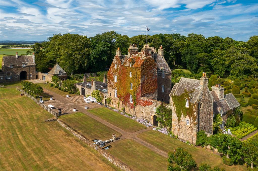 Earlshall Castle in St. Andrews -  £8,000,0000. Photo: Rightmove