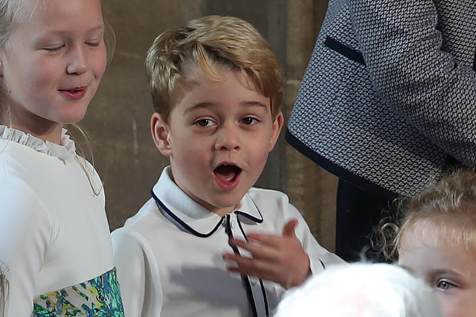 Making silly faces!&nbsp; (Photo: YUI MOK via Getty Images)