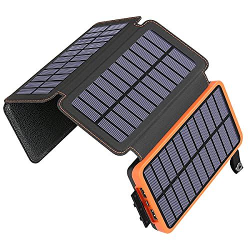 12) Portable Solar Power Bank