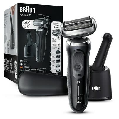 And a luxury Braun beard razor (25% off list price)