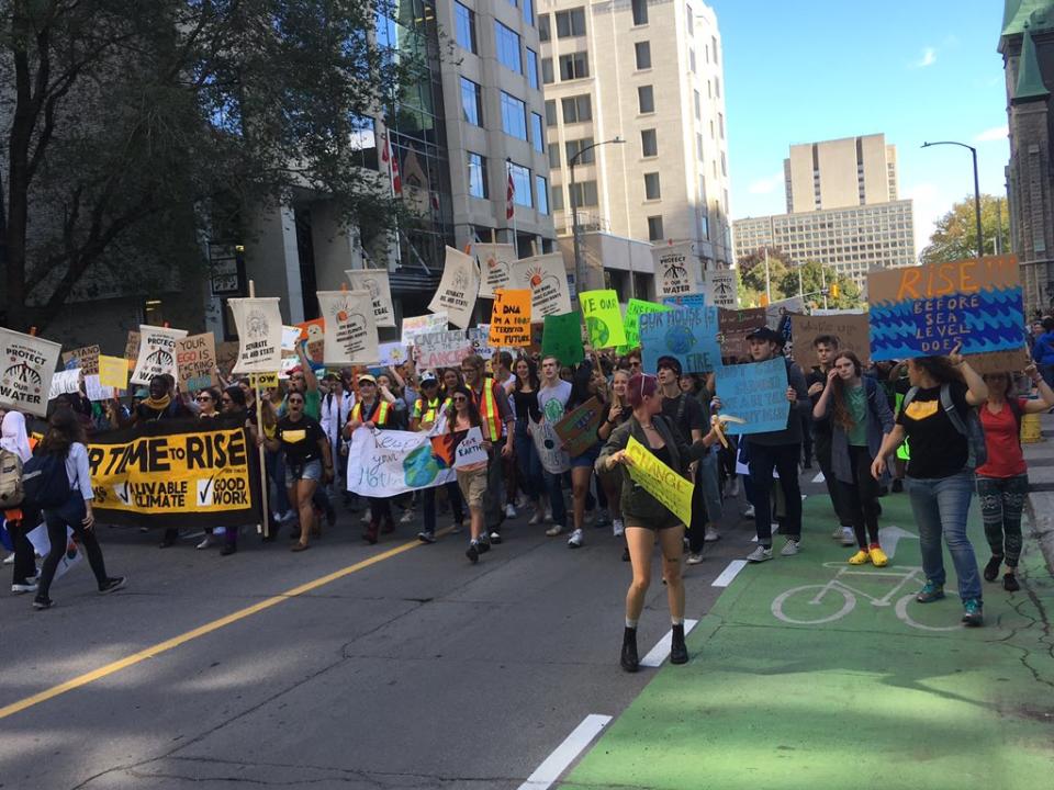 Canada Climate Protests