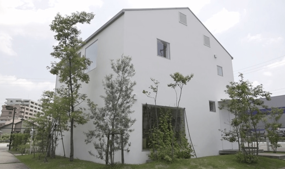 Modelo de casa diseñado por Muji en Kamakura, Japón. Foto de Digital Trends.