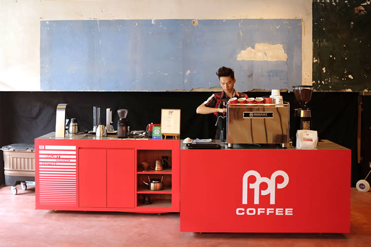 PPP Coffee has a new pop-up café at REXKL. — Pictures by Kenny Mah