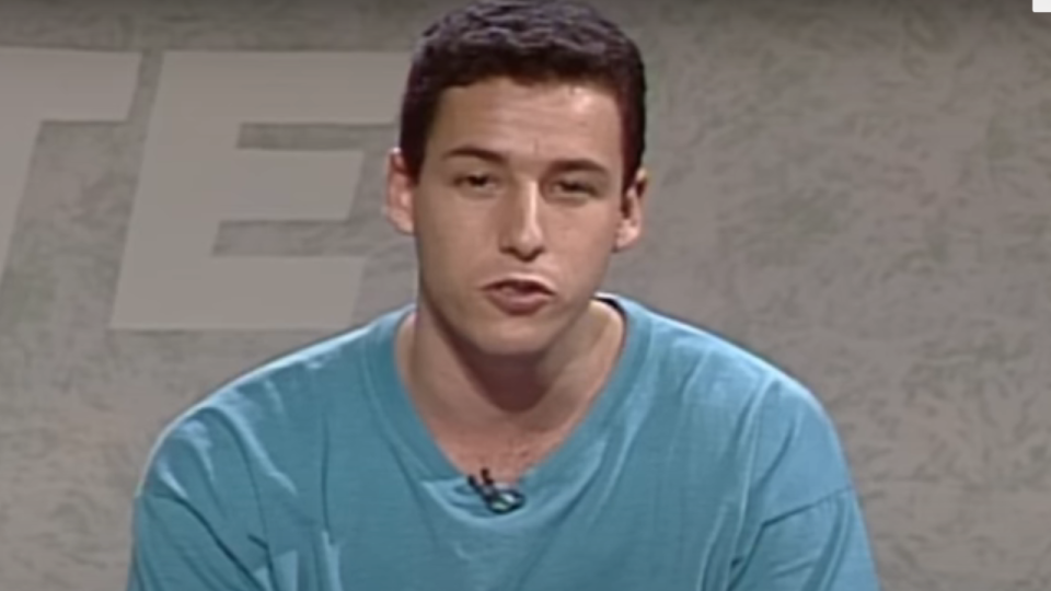 Adam Sandler on Saturday Night Live.