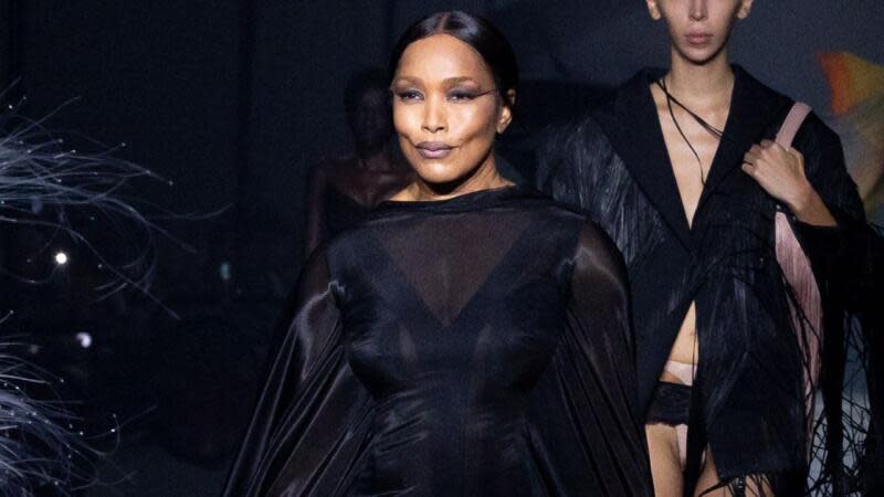 Angela Bassett Makes Stunning Runway Debut At Mugler’s Paris Fashion Week Show | Marc Piasecki via Getty Images