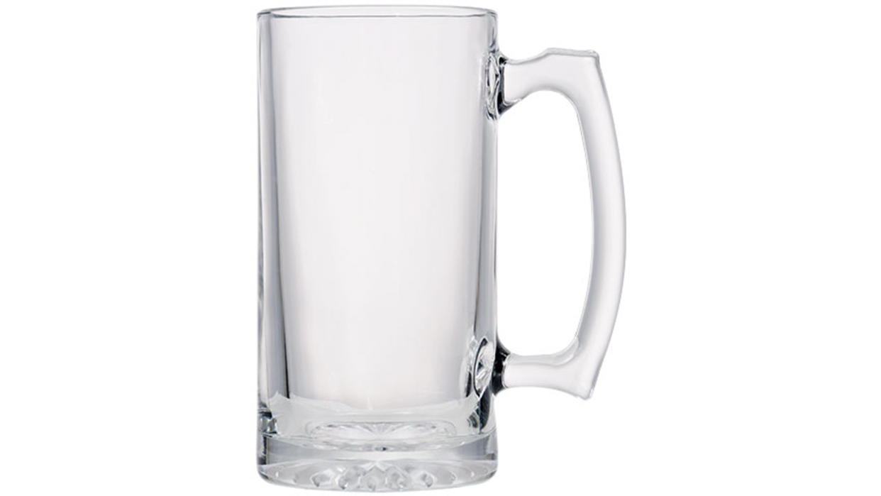 Jumbo Glass Sports Mugs