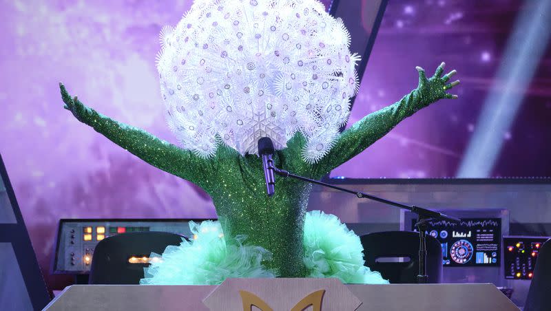 The Dandelion performs on “The Masked Singer.” 