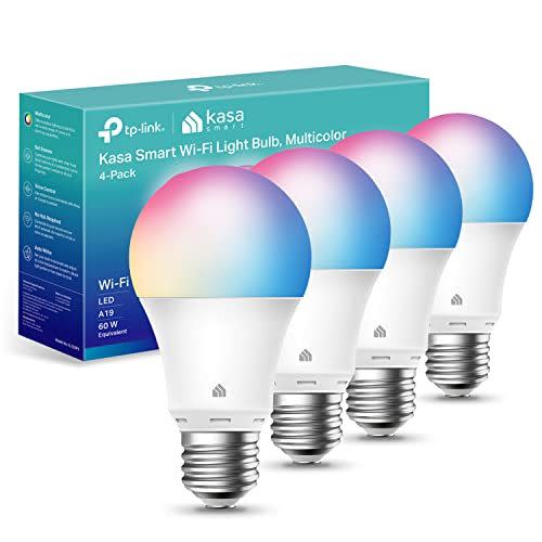 54) Full Color Changing Dimmable Smart WiFi Bulbs