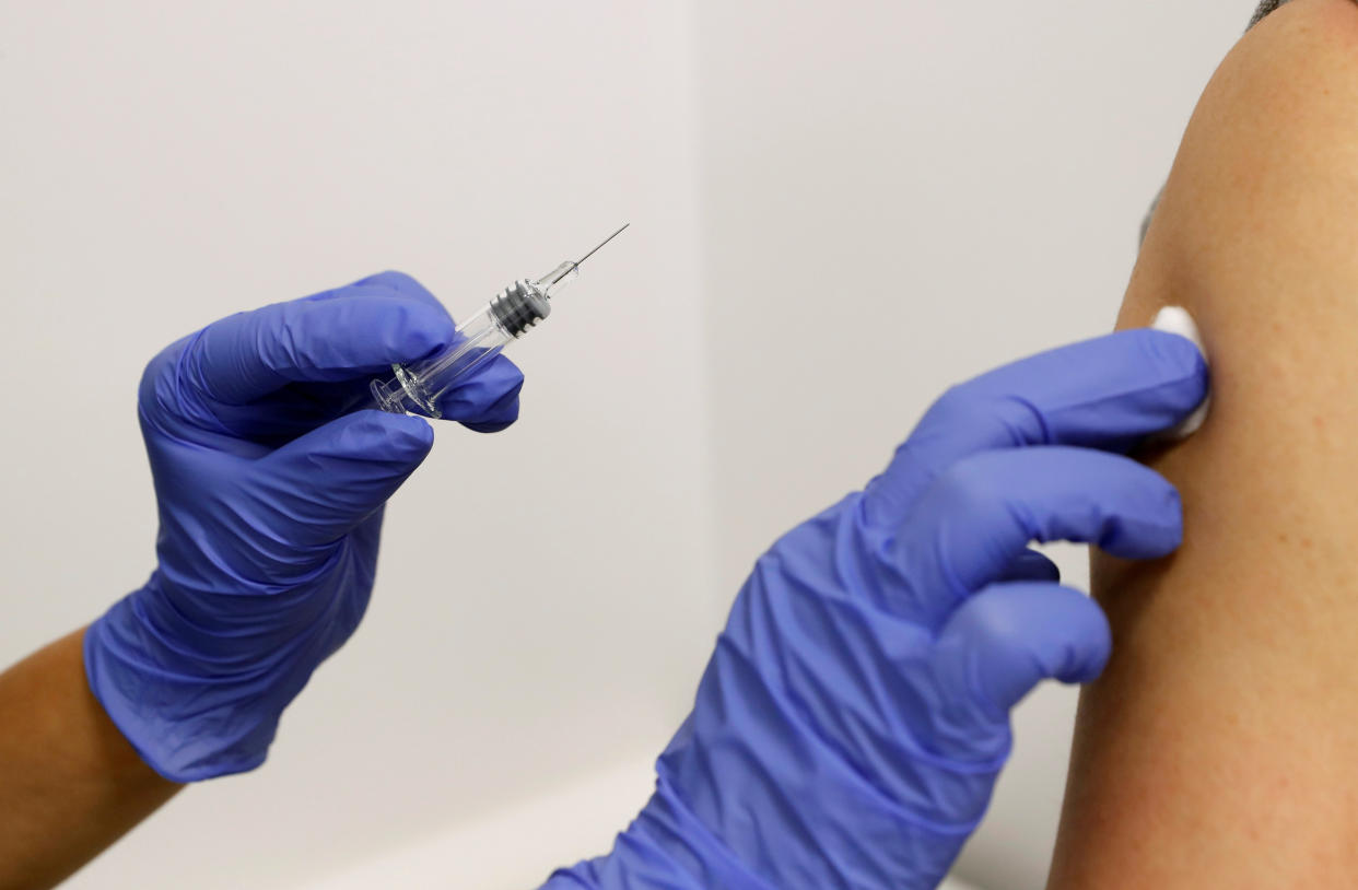 The Centers for Disease Control and Prevention has released more details on who will have access to a COVID-19 vaccine in the U.S. first, naming both health care workers and nursing home residents. (Reuters/Murad Sezer)