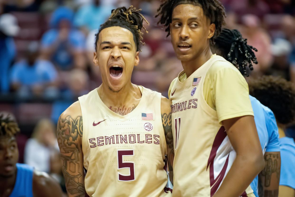 Florida State men's basketball faced North Carolina on Jan. 27, 2024 at the Donald L. Tucker Civic Center.