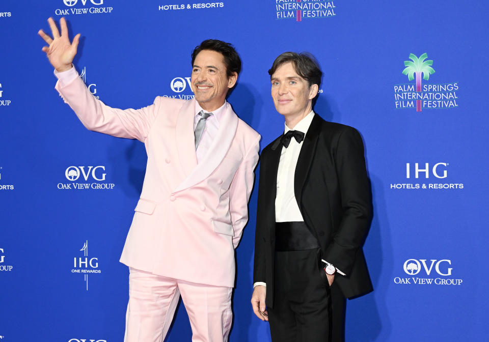 Robert Downey Jr. and Cillian Murphy