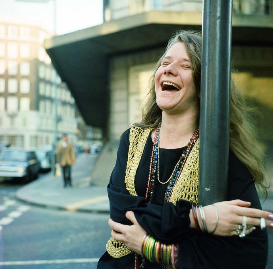 janis joplin in london april 1969 photo by daily mirrormirrorpixmirrorpix via getty images