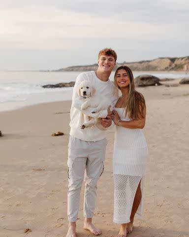 <p>Annie Denten/anniedenten.com@anniedenten_</p> Michigan QB J.J. McCarthy Is Engaged