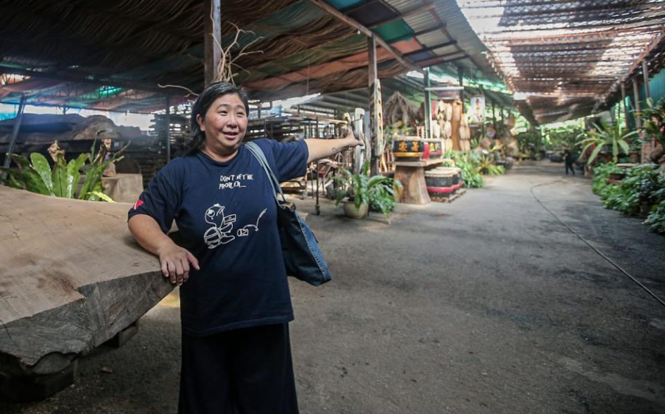 Hwang Pei See and her family decided to settle in Ipoh three years ago before the implementation of the Movement Control Order as she wanted to enrol her children in a school after home-schooling them for most of their education. — Photo by Farhan Najib