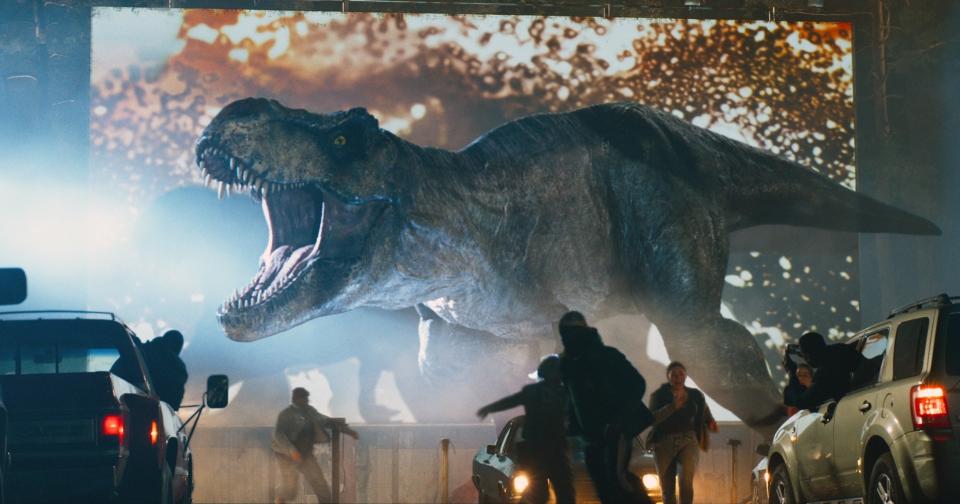 Dinosaur in "Jurassic World: Dominion"