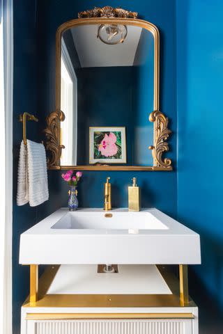 <p>Reema Desai Boldes. </p> Sherwin-Williams Moscow Midnight