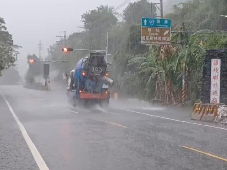 高雄山區連續降雨，水情終於好轉。（圖：民眾提供）