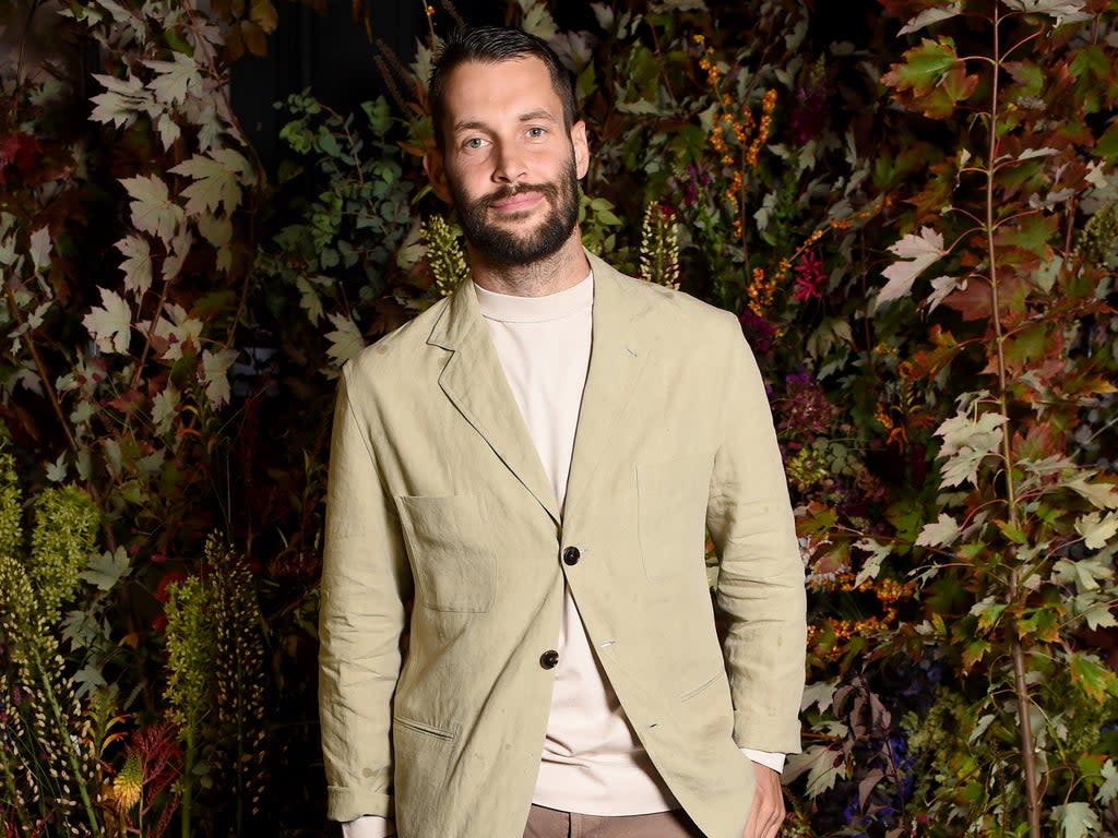 Simon Porte Jacquemus attends the 100th Anniversary Exhibition Of Vogue Paris as part of Paris Women's Fashion Week Spring Summer 2022 (Getty Images For CondÃ© Nast Fran)