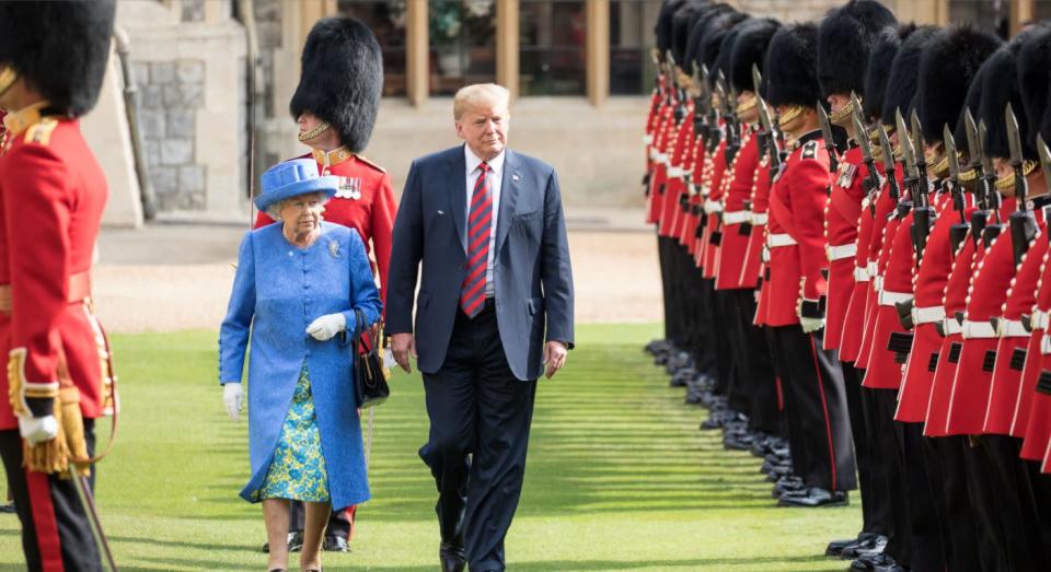 Donald Trump will visit the UK next week. [Photo: Getty]