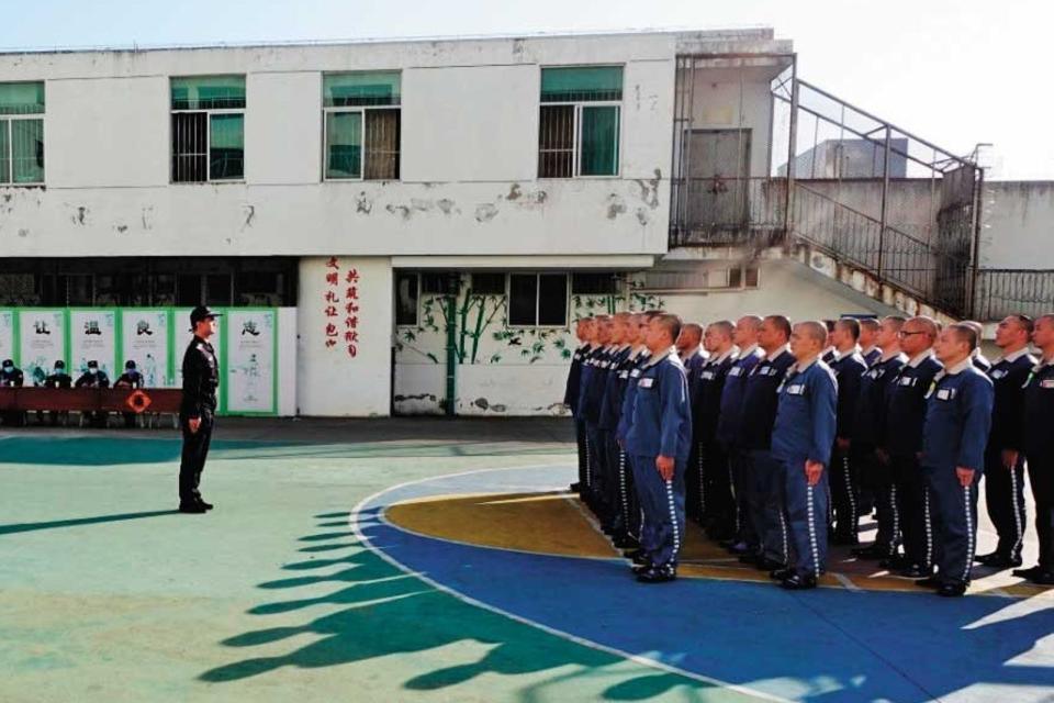 蔣仁曦在中國被抓，關進福建莆田監獄8年半。（翻攝福建監獄官網）