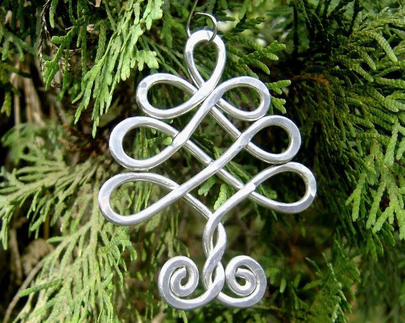 Celtic Christmas Tree Ornament