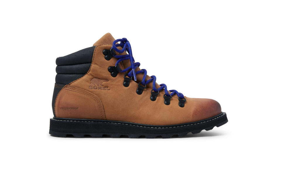 Best Hiking Boots: Sorel Madson Hiker Waterproof Leather And Rubber-Trimmed Nubuck Boots