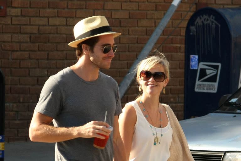 Reese Witherspoon y Jake Gyllenhaal en un paseo por Abbot-Kinney, en Venice, California