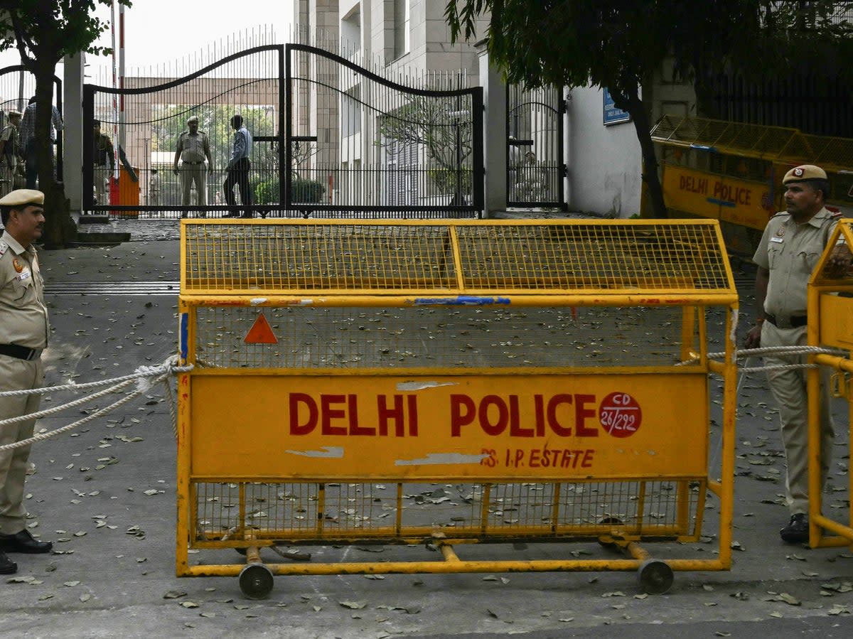 Delhi police arrest man for killing his newborn daughters  (AFP via Getty)