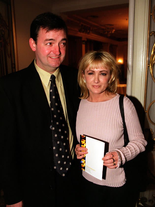 Craig Cash and Caroline Aherne 