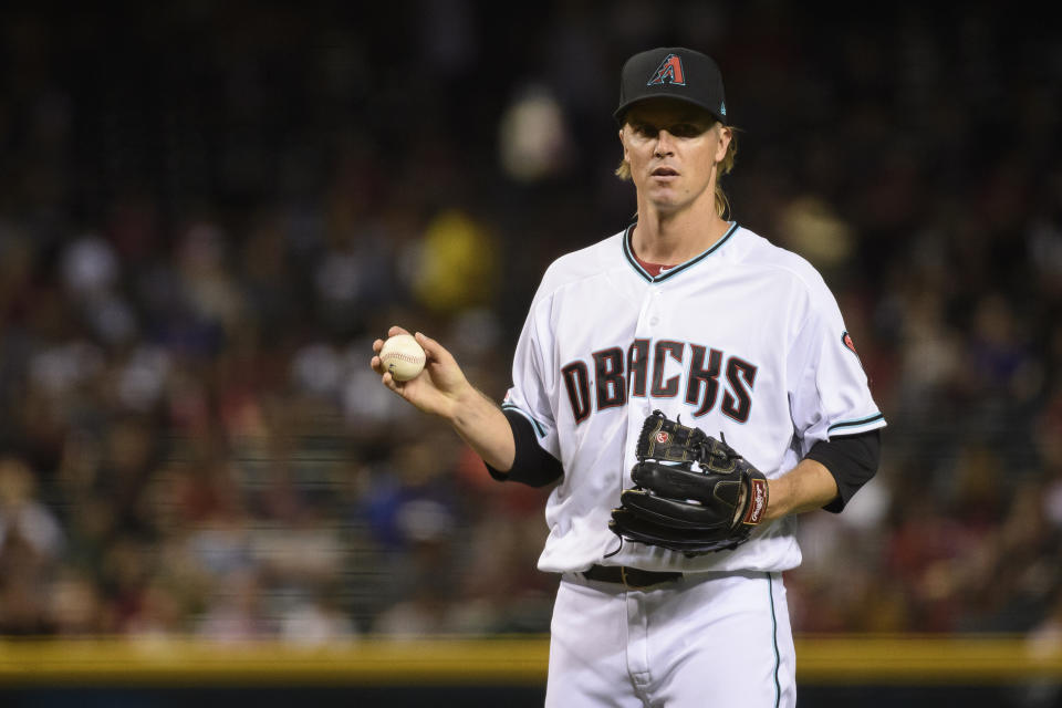 The entire 2019 Kentucky Derby could have been during the two minutes, 11 seconds Zack Greinke took between pitches. (Photo by Jennifer Stewart/Getty Images)