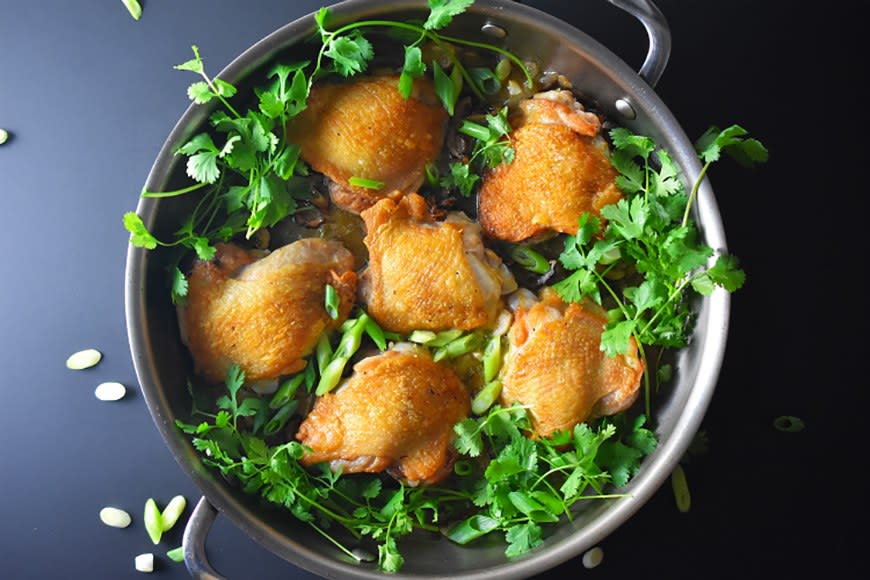 Cantonese Crispy Chicken Thighs from Nom Nom Paleo