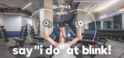 Say I DO in a Blink! Blink Fitness Hosts Weddings at Two Locations On  Valentine's Day