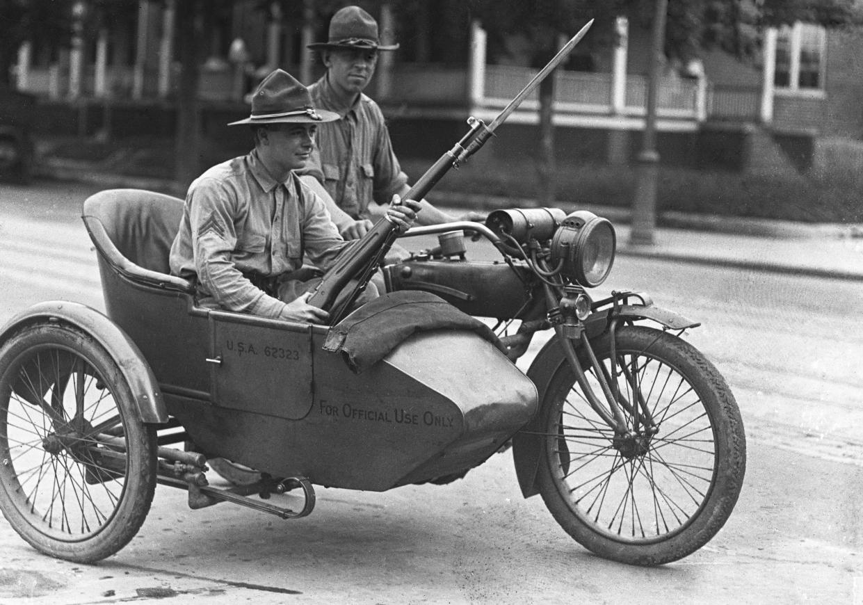 Conflicts between groups of white and Black residents of the Capital have been an hourly occurrence, several of both races having been slain and many wounded and injured circa July 1919. (Photo by Bettmann Archive/Getty Images)