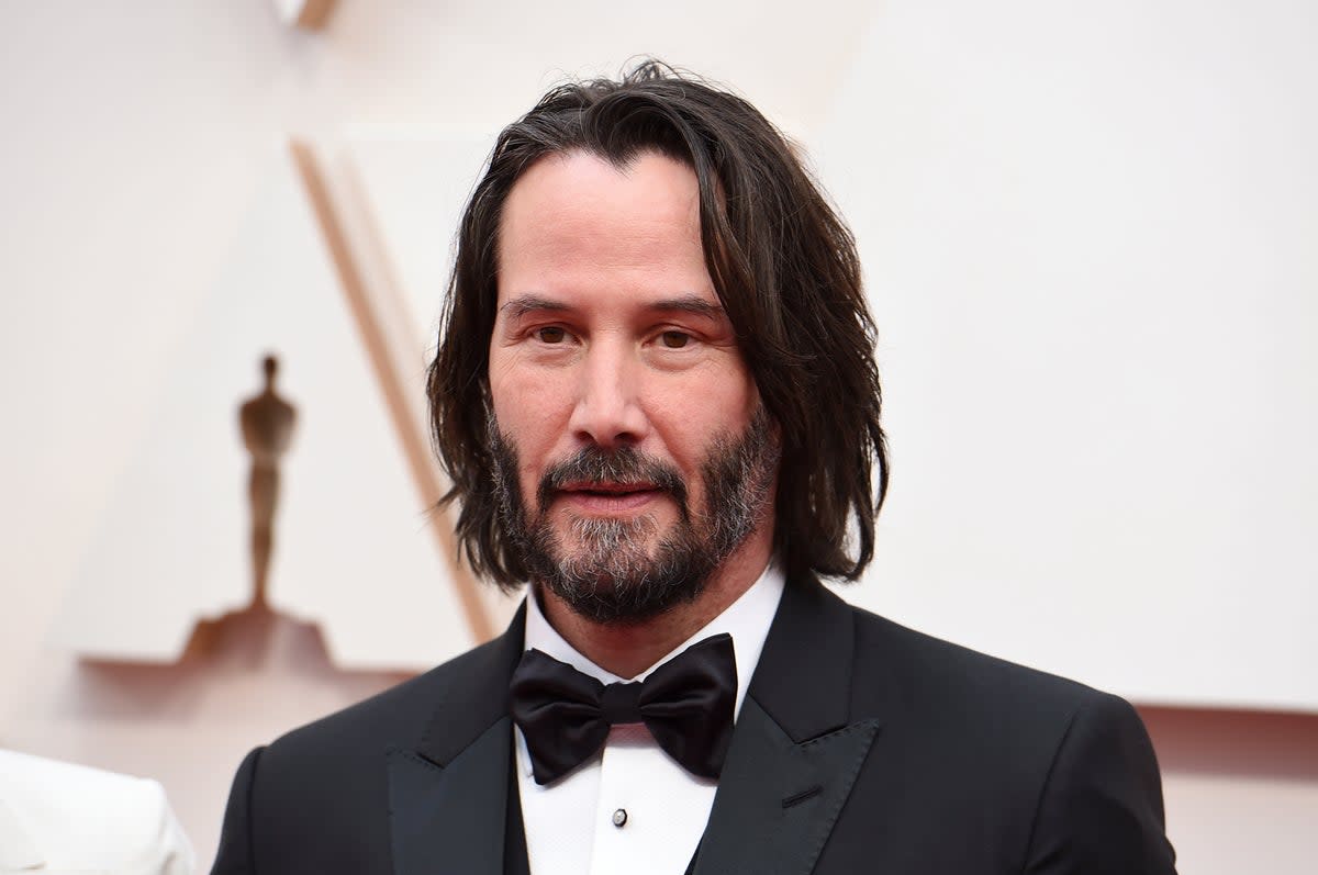 Keanu Reeves has been in Northamptonshire working on a film project (Jordan Strauss/Invision/AP)