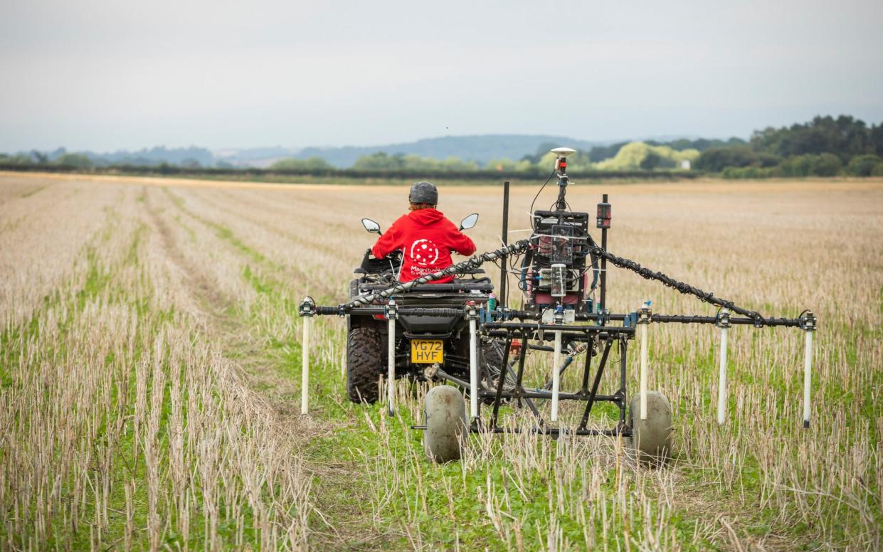 A survey on Attingham Estate uncovered evidence of two previously unknown Roman villas, previously used to supply grains