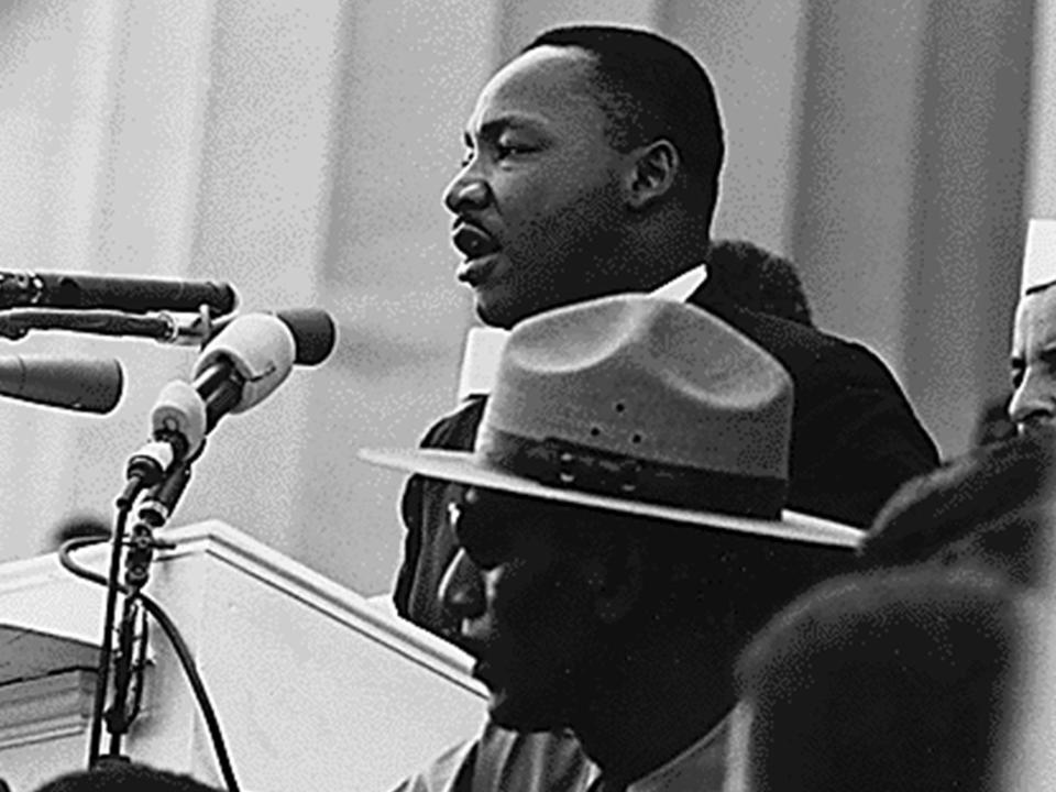 <p>Martin Luther King pronunció su icónico discurso I Have A Dream el 28 de agosto de 1963 en una manifestación de derechos civiles en Washington DC.</p> (The U.S. National Archives)