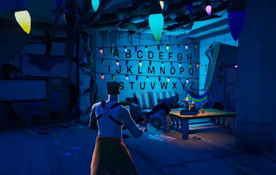 À L'Intérieur De La Maison Fortnite Stranger Things (Everyday Fortnite)