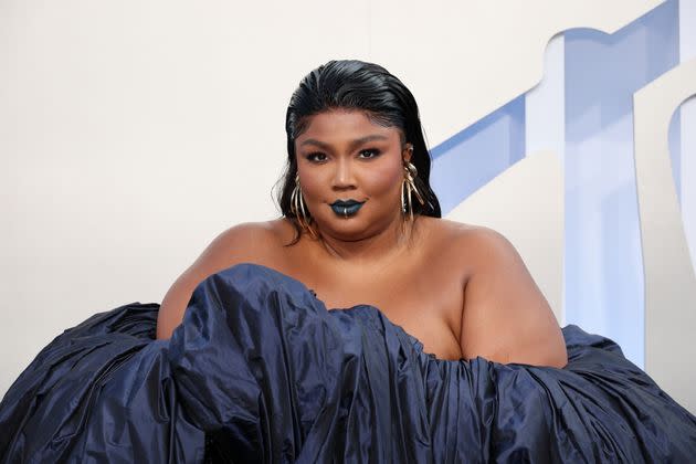 Lizzo attends the 2022 MTV VMAs at Prudential Center on Aug. 28 in Newark, New Jersey. (Photo: Dia Dipasupil via Getty Images)